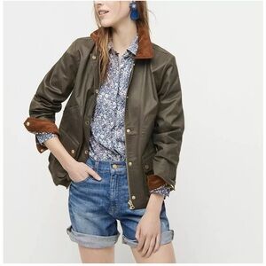 NWT J.Crew Barn Jacket with Liberty Floral Print
